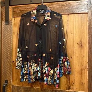 Damee see through jacket.